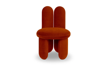 GLAZY - Upholstered velvet chair by ROYAL STRANGER - view 3